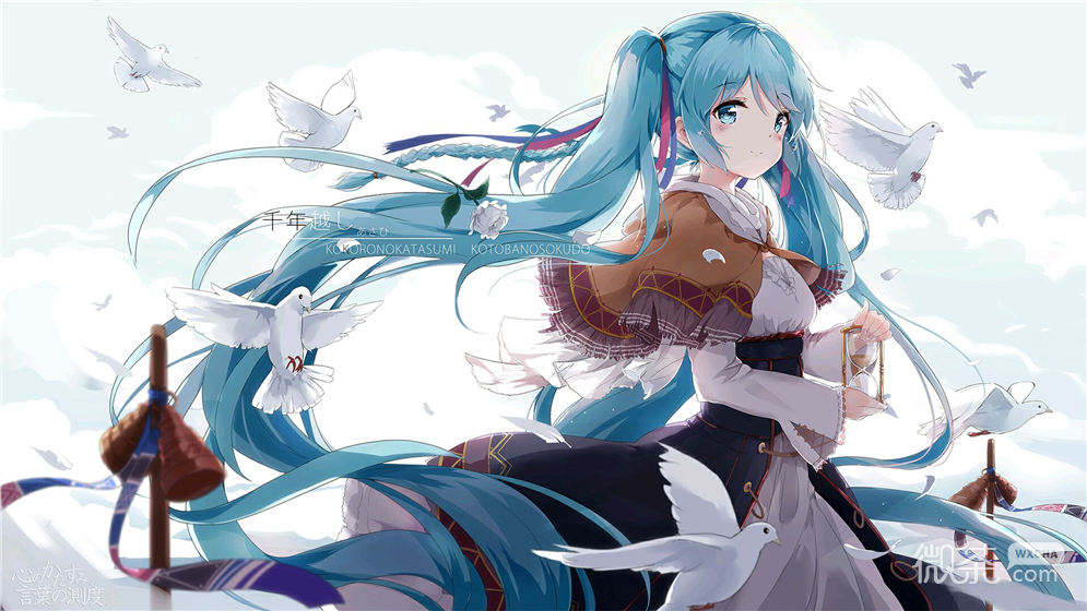 微信唯美初音未来朋友圈配图