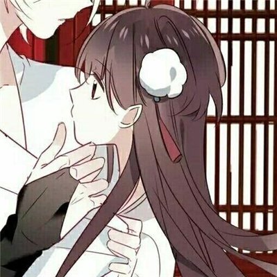 微信流行潮流二次元情侣头像