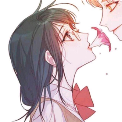 微信流行潮流二次元情侣头像