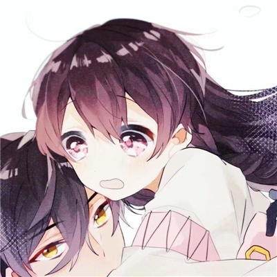 微信流行潮流二次元情侣头像