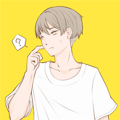 微信好看漂亮二次元情侣头像