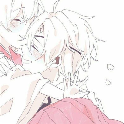 微信流行潮流二次元情侣头像