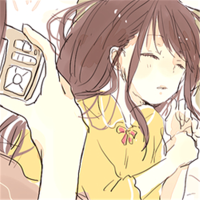 微信流行潮流二次元情侣头像