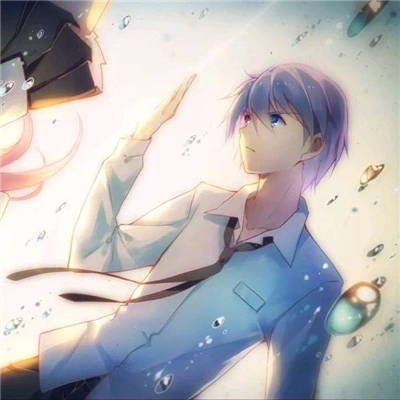 微信流行潮流二次元情侣头像