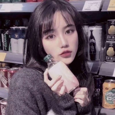 微信流行韩范女生头像
