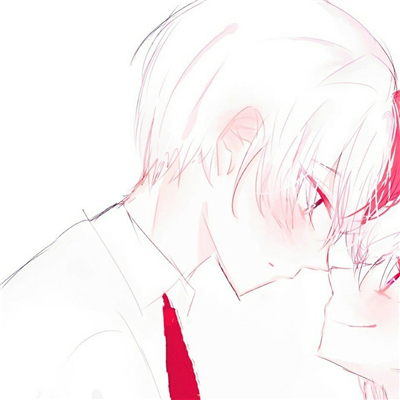 微信流行潮流二次元情侣头像