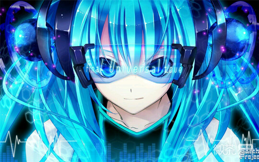 微信唯美初音未来朋友圈配图