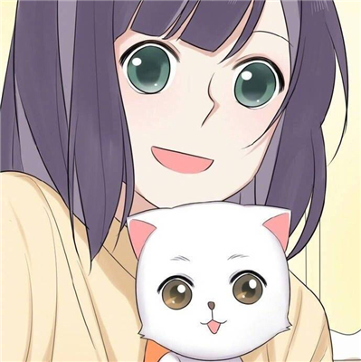 微信流行潮流二次元情侣头像