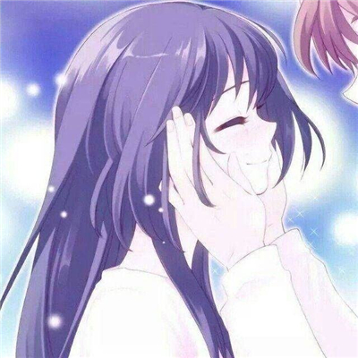 微信流行潮流二次元情侣头像