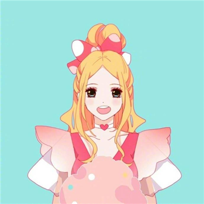 微信流行潮流二次元情侣头像