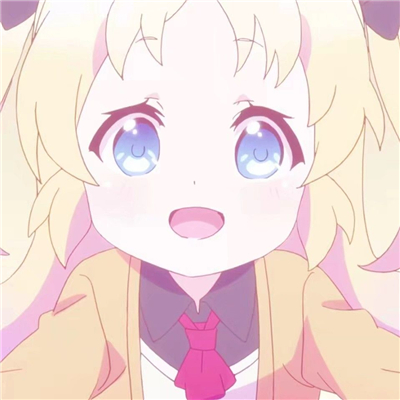 微信流行潮流二次元情侣头像