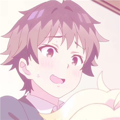 微信流行潮流二次元情侣头像