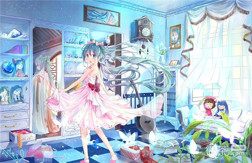 微信唯美初音未来朋友圈配图