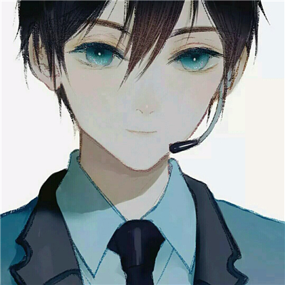 微信阳光潮流二次元男生头像