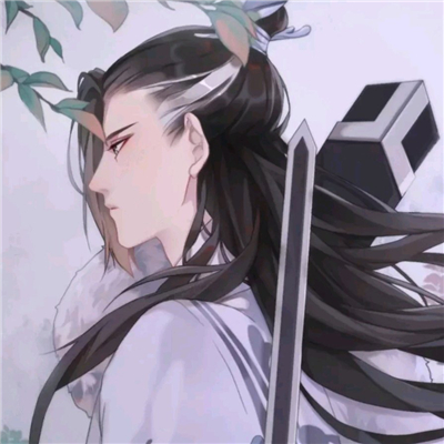 微信唯美好看古风二次元男生头像