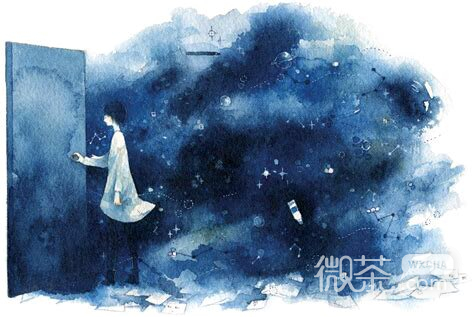 微信唯美梦幻二次元聊天背景