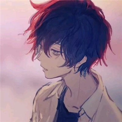 微信阳光迷人帅气二次元男生头像