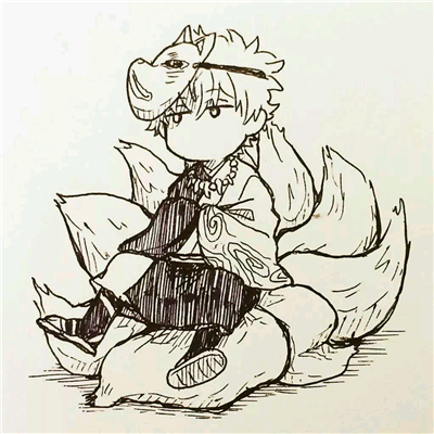 微信潮流时尚个性二次元男生头像