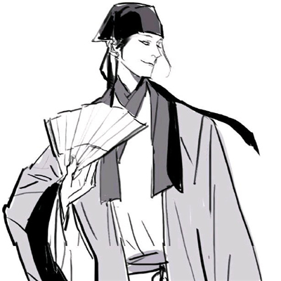 微信唯美好看古风二次元男生头像