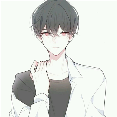 阳光迷人二次元男生微信头像