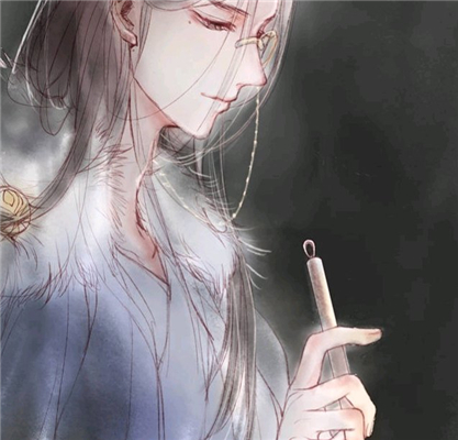 微信唯美好看古风二次元男生头像