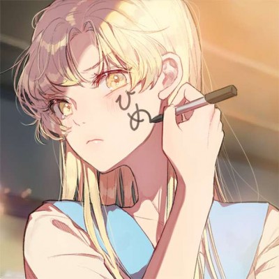 微信唯美好看粉嫩潮流二次元女生头像
