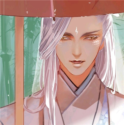 微信唯美好看古风二次元男生头像