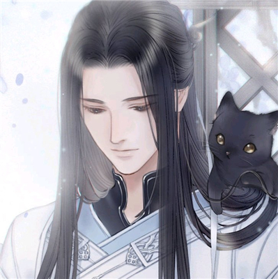 微信唯美好看古风二次元男生头像