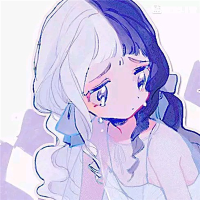 微信唯美好看粉嫩潮流二次元女生头像