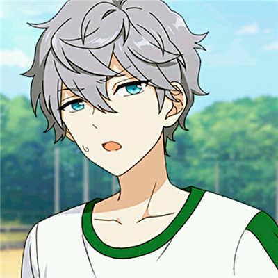 阳光迷人二次元男生微信头像