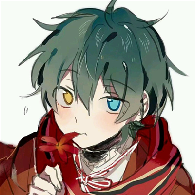 微信潮流时尚个性二次元男生头像