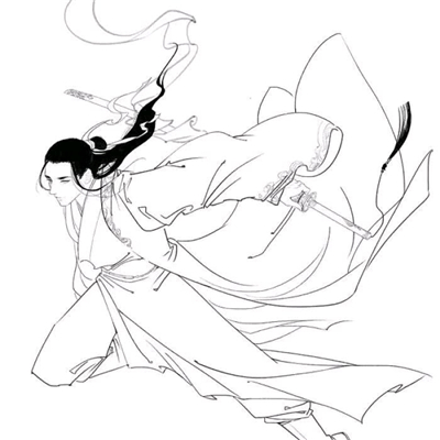 微信唯美好看古风二次元男生头像