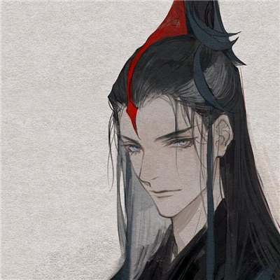 微信唯美好看古风二次元男生头像