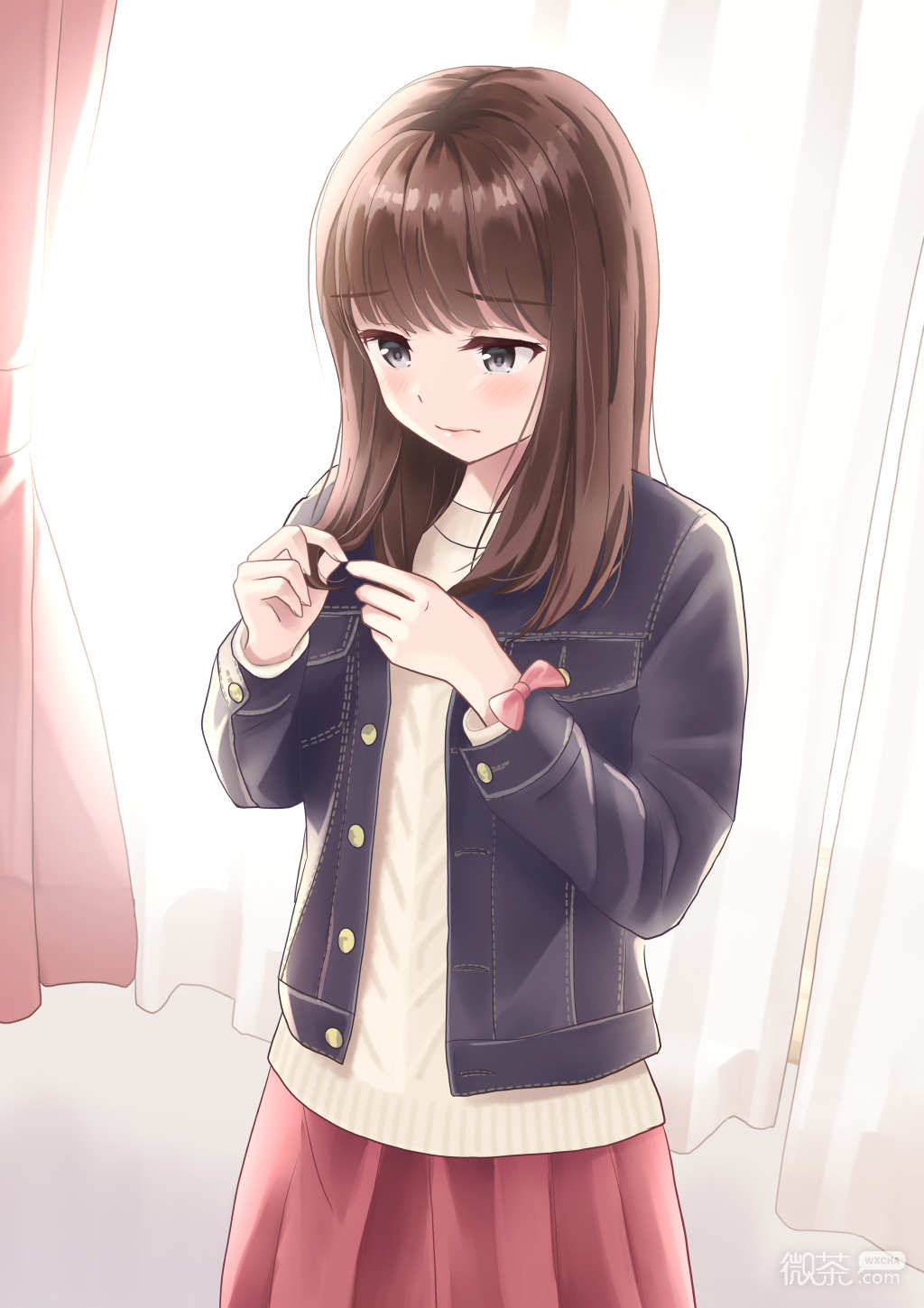 微信优美好看二次元女生图片