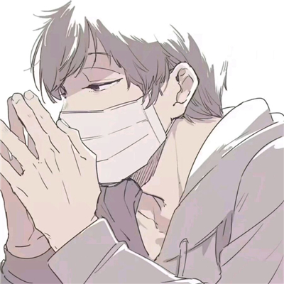 微信迷人暖男二次元男生头像
