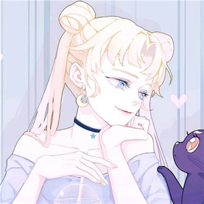 微信俏皮二次元唯美女生头像