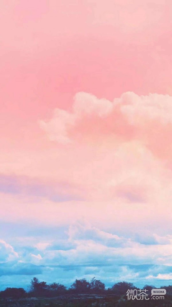 唯美天空聊天微信背景