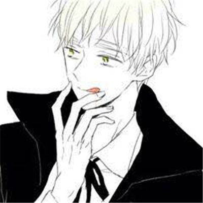 微信流行暖男二次元男生头像