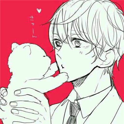 微信好看高颜值二次元男生头像