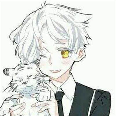 微信好看高颜值二次元男生头像