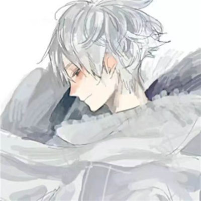 微信流行暖男二次元男生头像