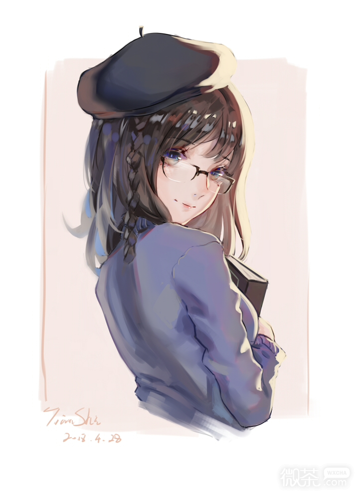 微信好看唯美小清新二次元女生头像