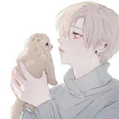 微信流行暖男二次元男生头像