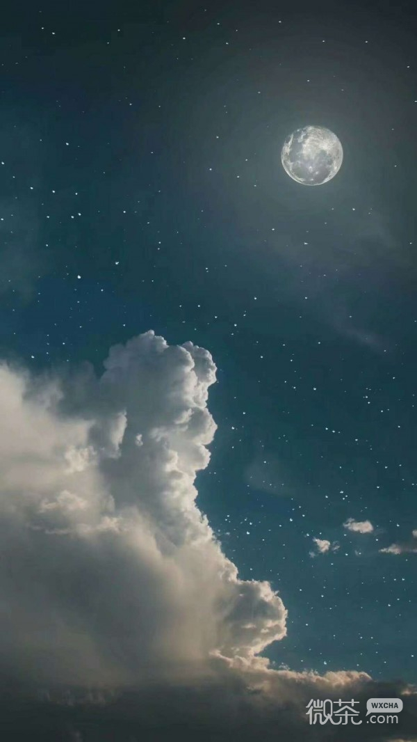 唯美天空聊天微信背景