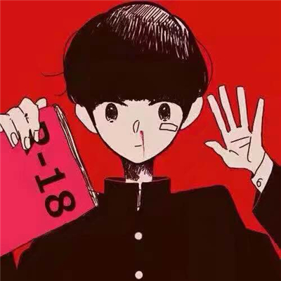 微信流行暖男二次元男生头像