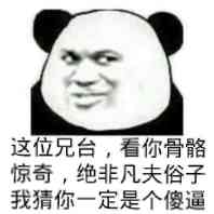 微信爆笑搞怪魔性熊猫头斗图表情包