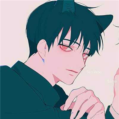 微信霸气超拽二次元男生头像