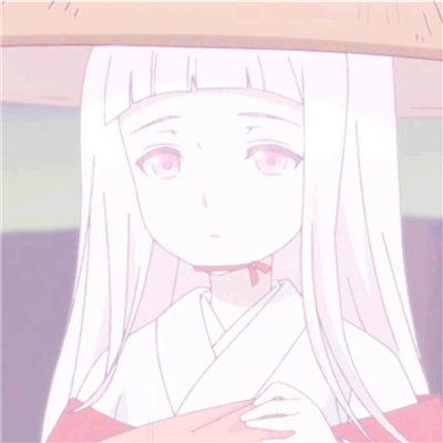 微信软萌粉嫩小清新二次元女生头像