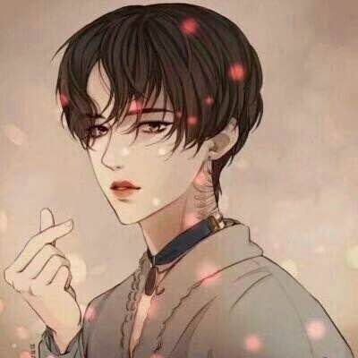 微信好看高颜值二次元男生头像