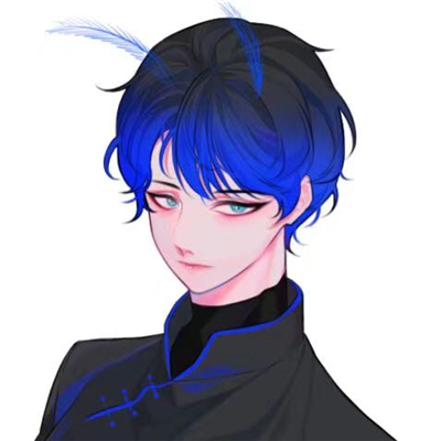 微信霸气超拽二次元男生头像